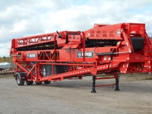 Edge MS100 self powered radial stacker