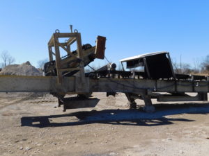 Grasan 48"x65' crusher discharge/feed conveyor
