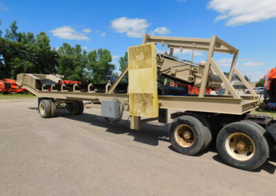 AMI crusher discharge conveyor with Dings electromag